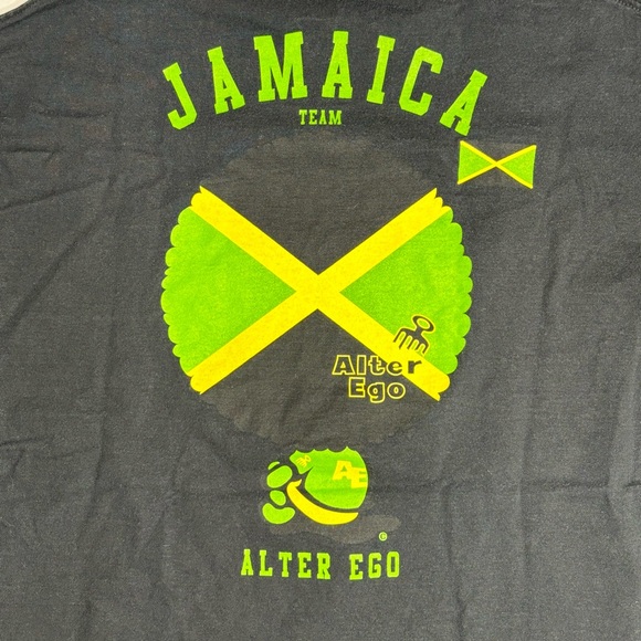 Vintage Jamaica Alter Ego Hawaiian T-Shirt - Picture 7 of 9